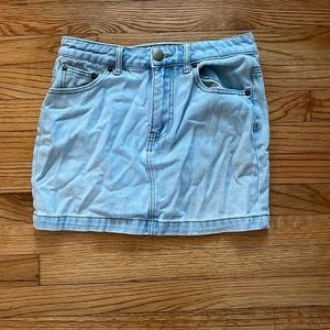 Denim skirt